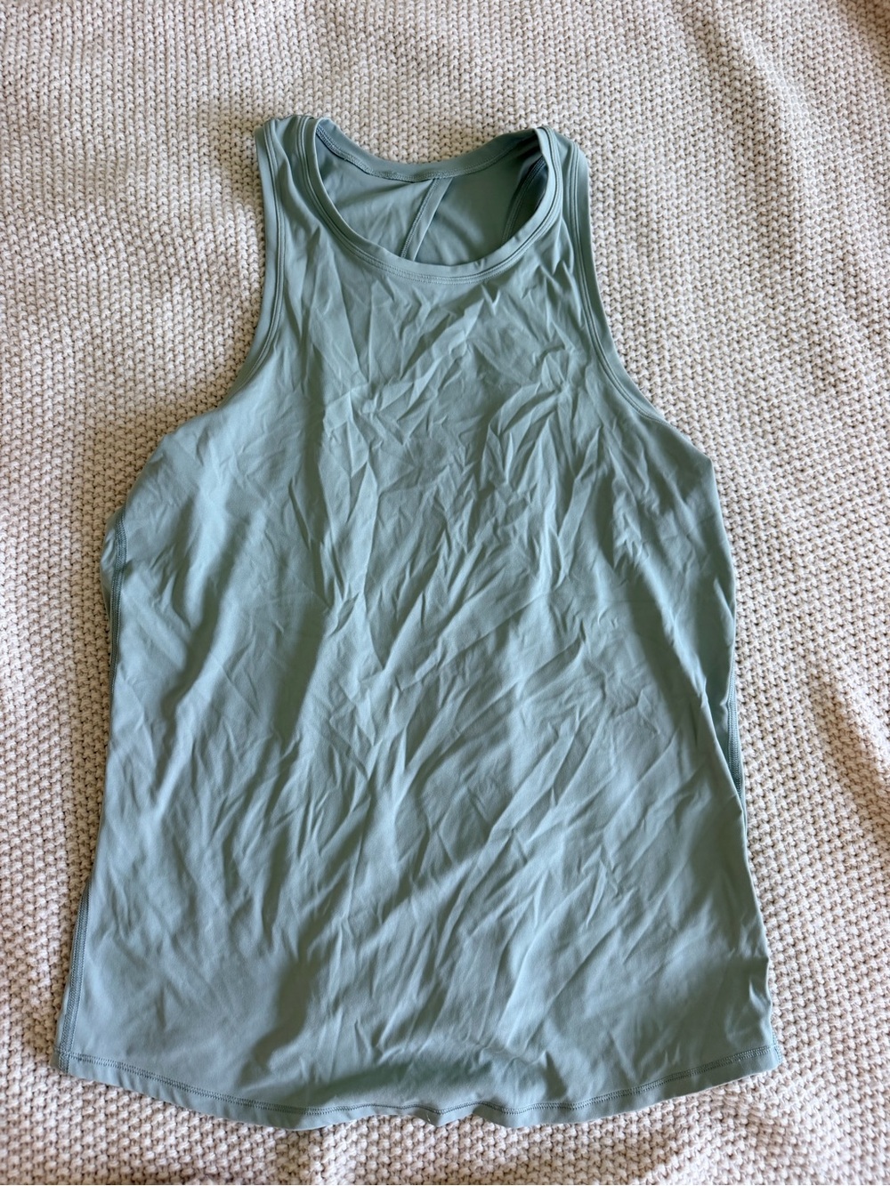 🌿 Lululemon Open-Back Tie Tank — Size 8